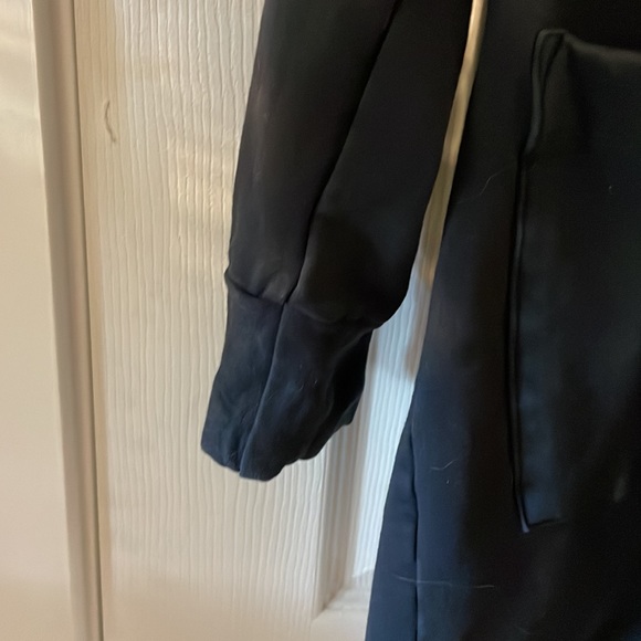 Stateside black open raglan hoodie minimalist - Picture 3 of 6